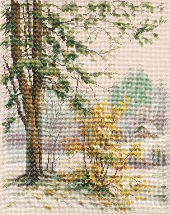 Набор для вышивания «Пришла зима», РТО