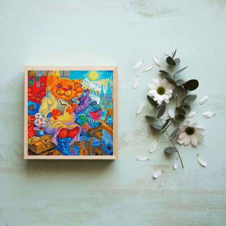 Алмазная вышивка «Письмо с острова Пасхи» — картинка 10