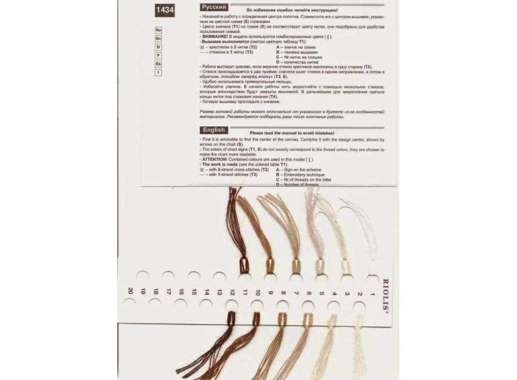 Набор для вышивания «Старая фотография. Ривьера» — картинка 6