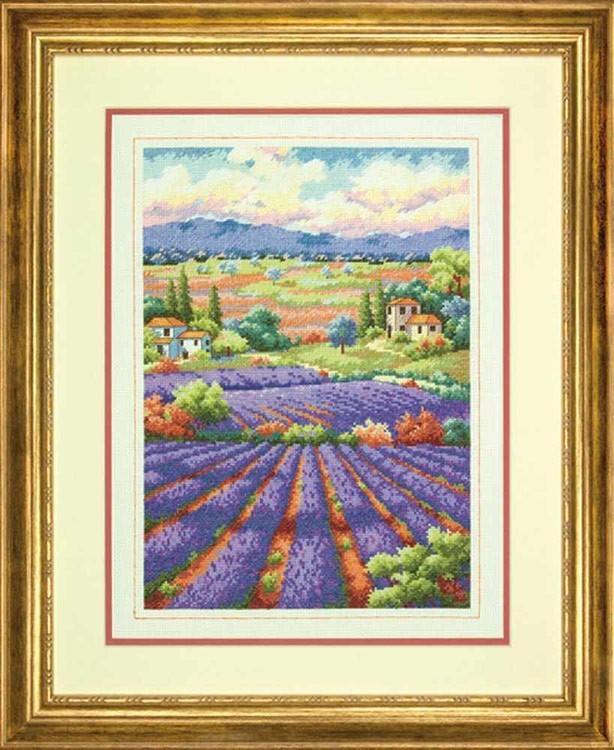 Набор для вышивания «Поле лаванды» — картинка 2