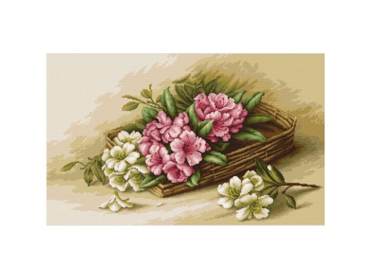 Набор для вышивания «Корзина с цветами»