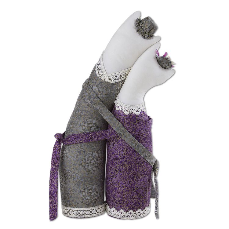 Набор для шитья «Коты-обнимашки серебряные» — картинка 2