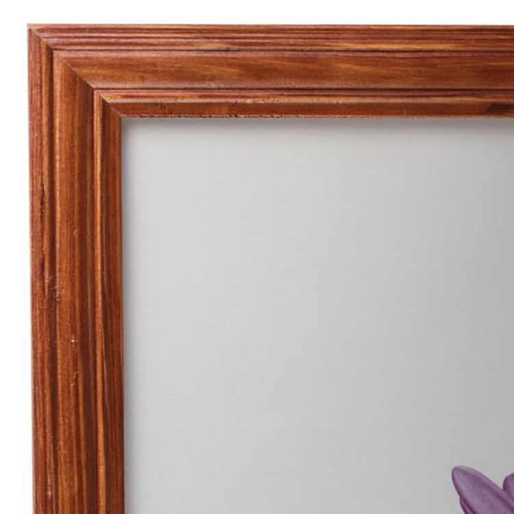 Рамка премиум «Linda» 70х100 см, цвет: орех, багет 26 мм — картинка 2