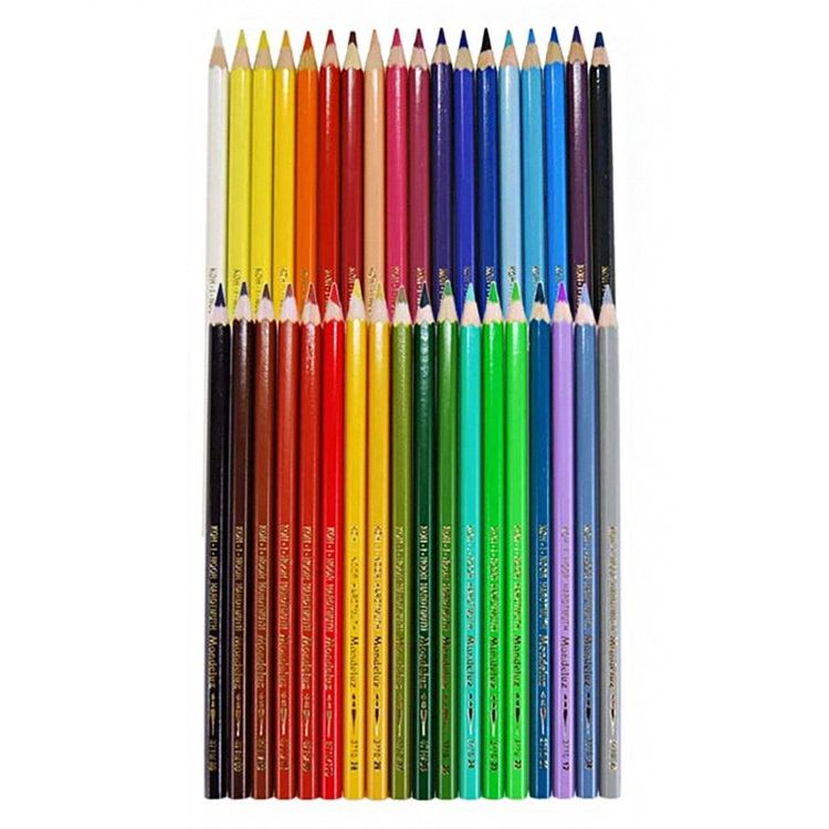 Набор акварельных карандашей, заточенный, 36 цв., KOH-I-NOOR Hardtmuth — картинка 2