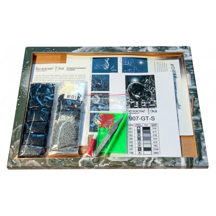 Алмазная вышивка «В зимнем саду» — картинка 3