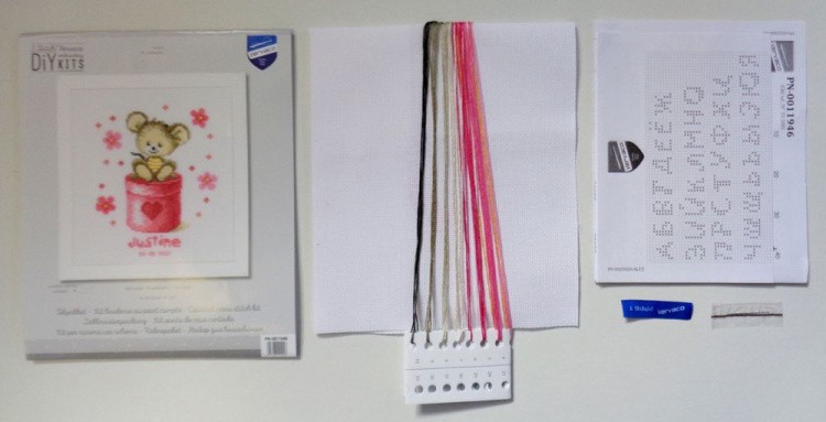 Набор для вышивания «Мышонок на подарке» — картинка 2