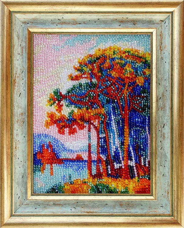 Набор вышивки хрустальными камнями «Антибы» — картинка 2