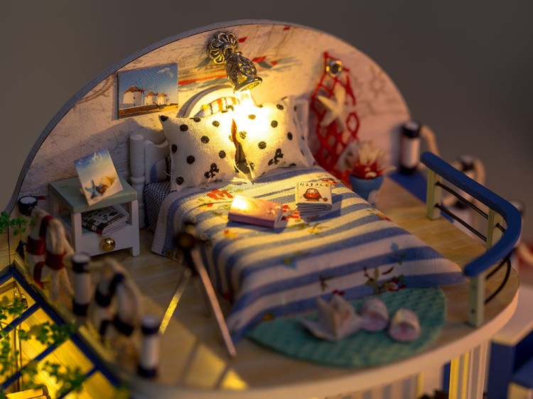 Набор для создания миниатюры (румбокс) «Вилла» — картинка 9