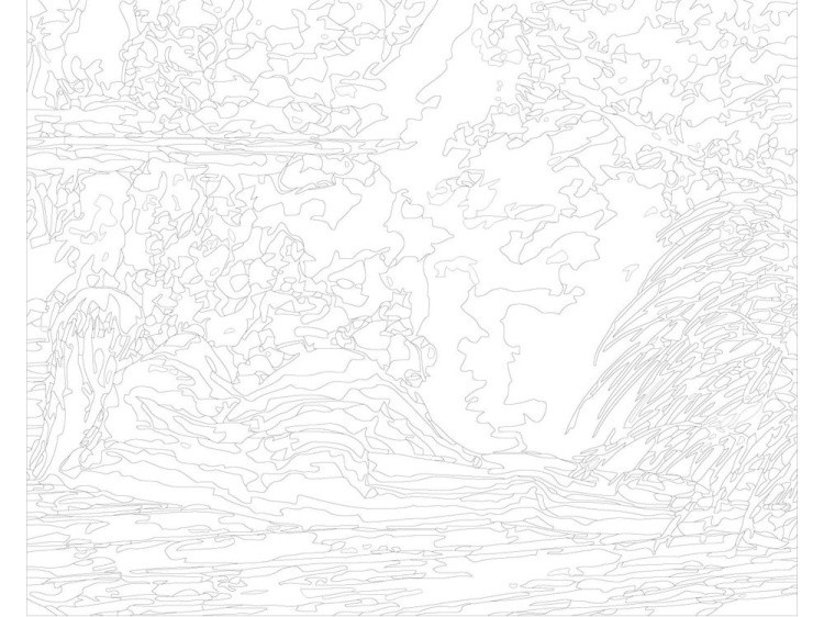 Картина по номерам «Обнажённая» — картинка 3