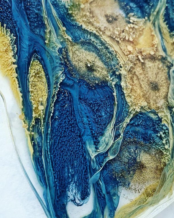 Краска для Петри Petri 22 Голубой 15 мл, Kamenskaya Ink — картинка 4