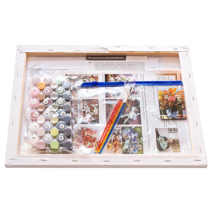 Картина по номерам «Пушистая сирень» — картинка 3