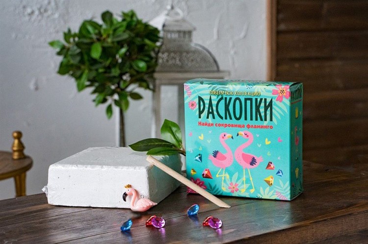 Набор для проведения раскопок «Сокровища Фламинго» — картинка 4