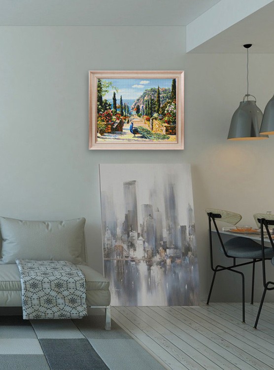 Алмазная вышивка «На берегу моря» — картинка 10