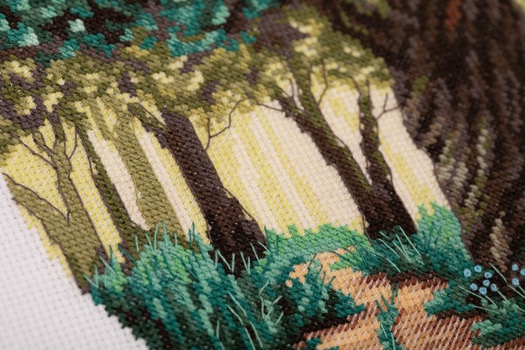 Набор для вышивания «Солнечный лес» — картинка 3