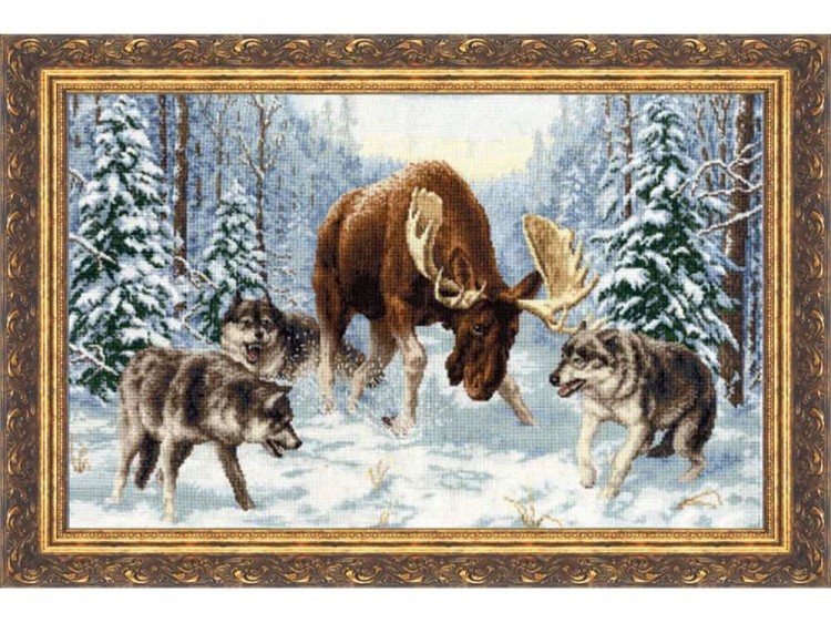 Набор для вышивания «Встреча в лесу» — картинка 2