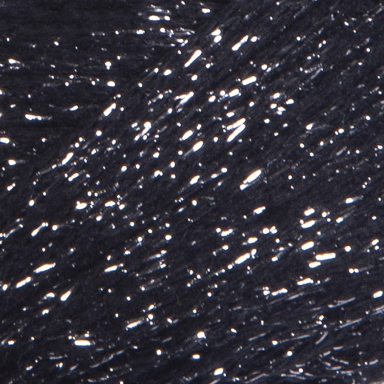 Пряжа YarnArt Macrame Cotton Lurex (Макраме Коттон Люрекс) (723), черный-серебряный, 5 шт. по 250 г — картинка 2