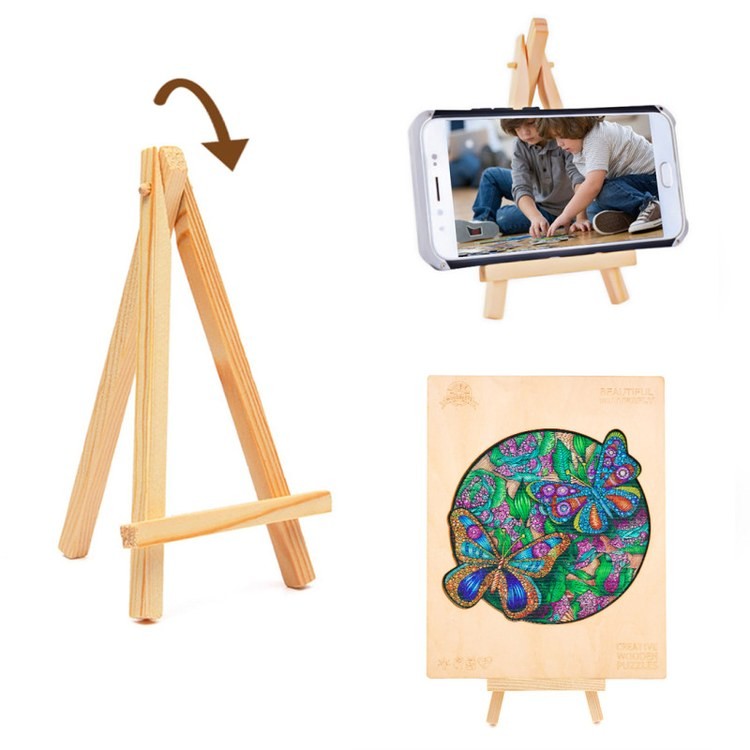 Деревянные пазлы «Красивая Бабочка XL», Woodbests — картинка 7