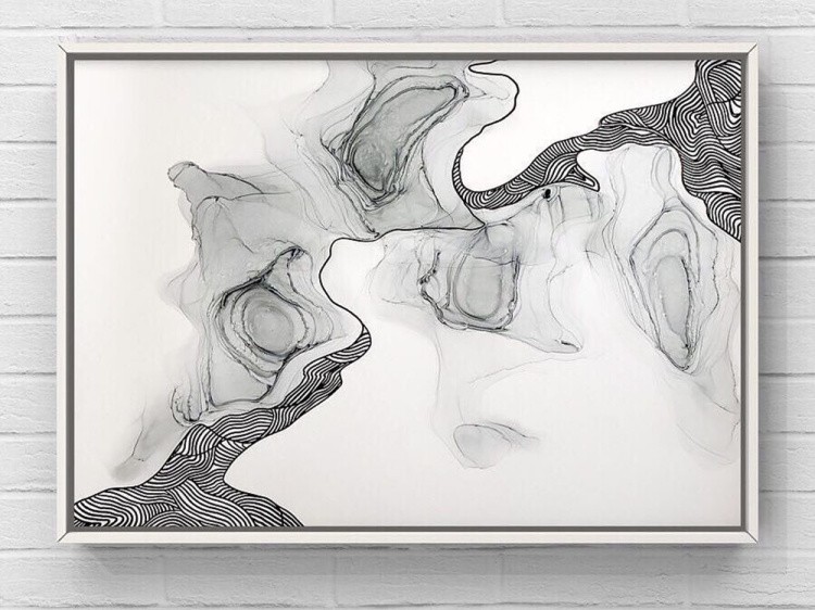 Алкогольные чернила изумруд (Emerald) 20 мл, Craft Alcohol INK — картинка 7