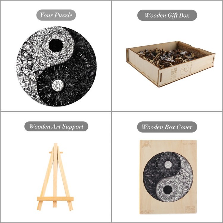 Деревянные пазлы «Инь-Ян XL», Woodbests — картинка 6