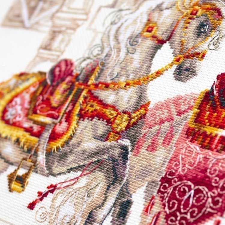 Набор для вышивания «Королевские скакуны» — картинка 3