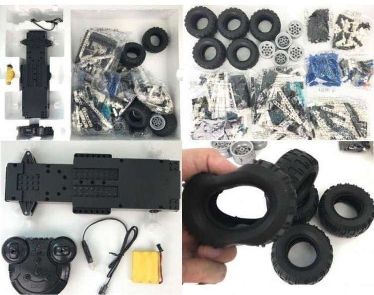 Конструктор Cada Technics джип Land Rover, 533 детали — картинка 5