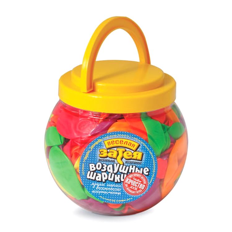 Шары воздушные 10" (25 см), комплект 200 шт. — картинка 2