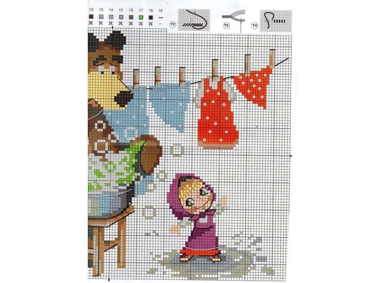 Набор для вышивания «Большая стирка» — картинка 3