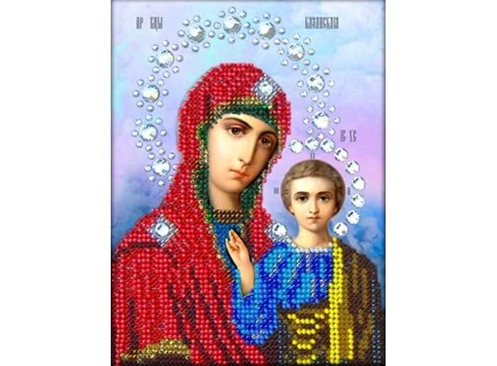 Набор вышивки бисером «Казанская Богородица»