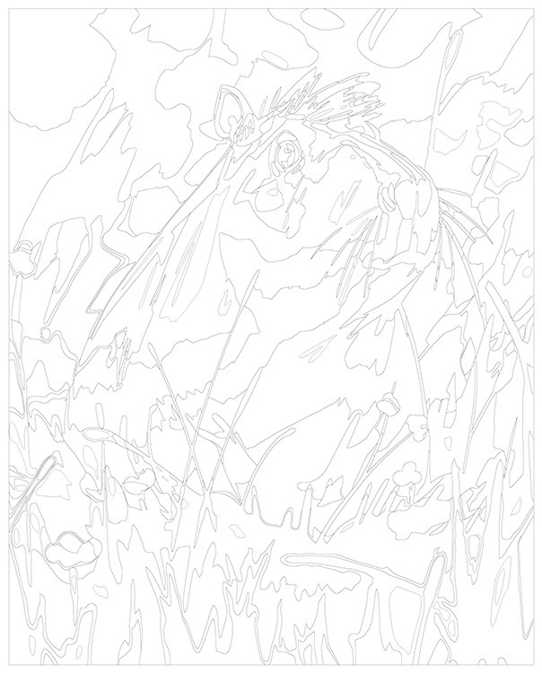 Картина по номерам «Смешная капибара» — картинка 3