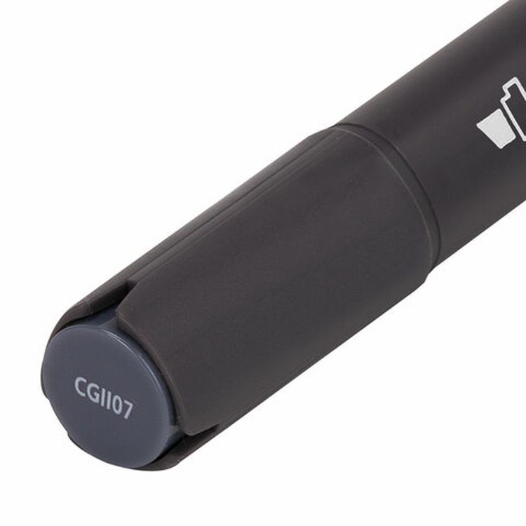 Маркер для скетчинга двусторонний 1 мм - 6 мм BRAUBERG ART CLASSIC, цвет: холодный серый 07 — картинка 6