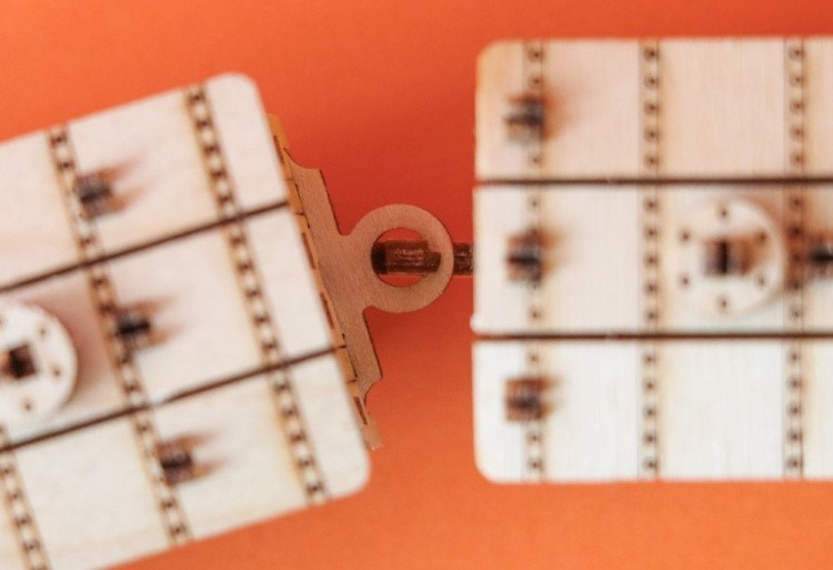 Конструктор из дерева «Товарный вагон» — картинка 4