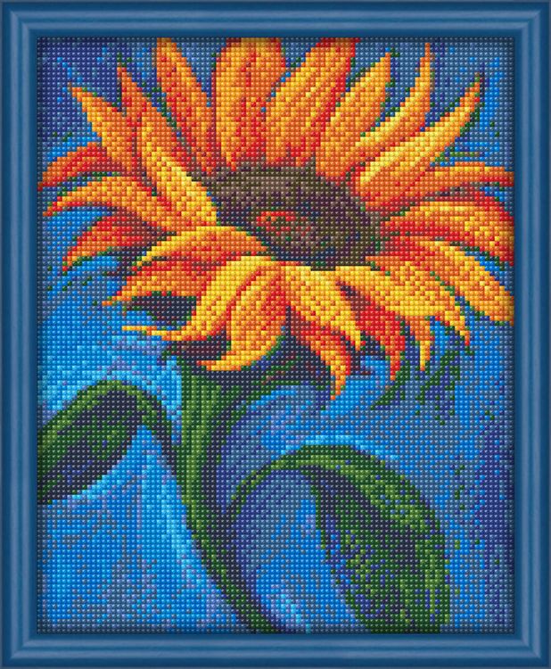 Алмазная вышивка «Иллюзия солнца» — картинка 2