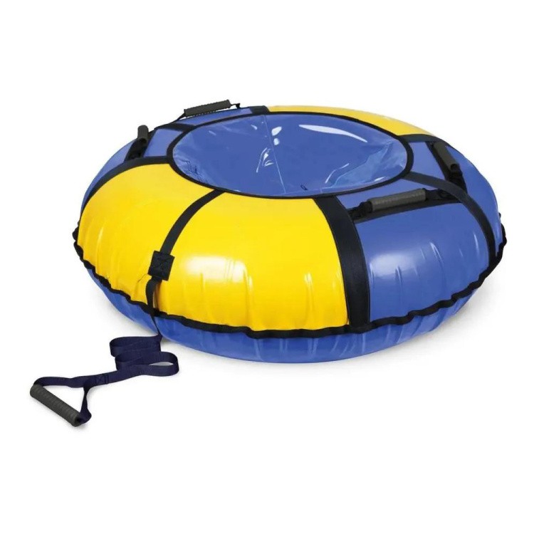 Детская зимняя ватрушка тюбинг для катания 110 см — картинка 6