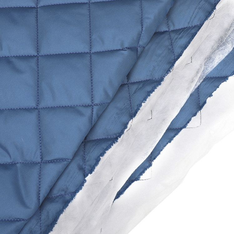 Ткань стежка ниточная Dewspo, ромб 5,5 см, 5 м x 150 см, 230 г/м², цвет: джинс, TBY — картинка 4