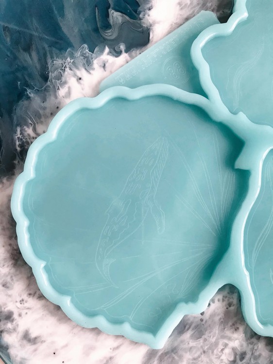 Модель №88, Силиконовый молд подстаканники Shell, 3в1, Craftsmen.store — картинка 4