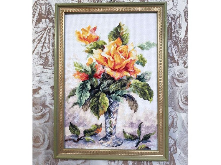 Набор для вышивания «Желтые розы» — картинка 2