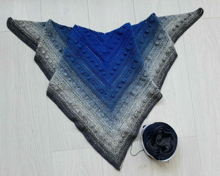 Пряжа YarnArt Flowers (268), колорит, 5 шт. по 250 г — картинка 4