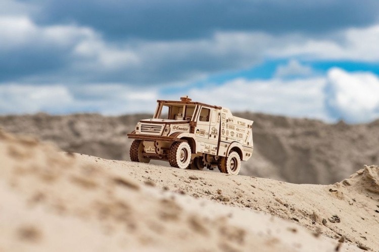 Конструктор из дерева «МАЗ-6440RR», Eco Wood Art — картинка 4