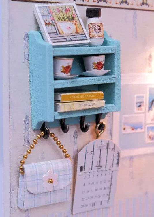 Сборная модель Румбокс. Миниатюрная комната «Спальня» — картинка 5