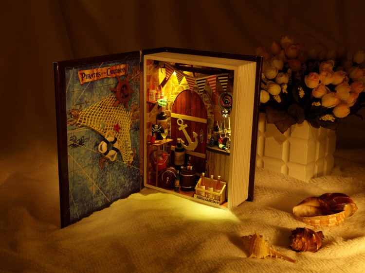 Набор для создания миниатюры (румбокс) «Дневник пирата» — картинка 4