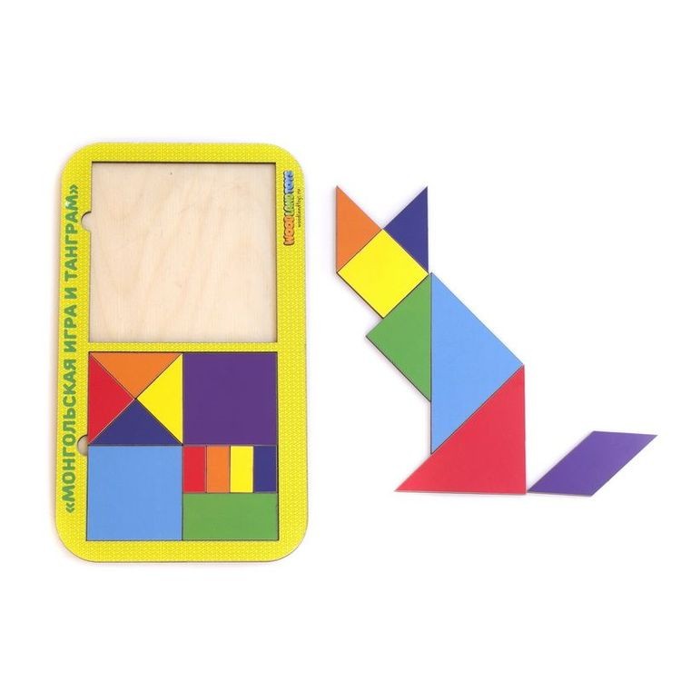 Набор головоломок 2.0 «Монгольская игра и танграм» — картинка 3