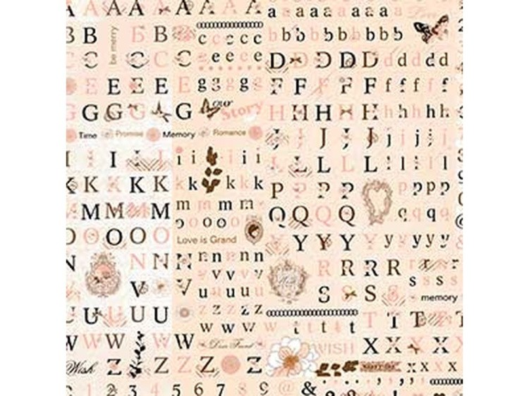 Набор бумаги «Винтажные узоры» — картинка 3