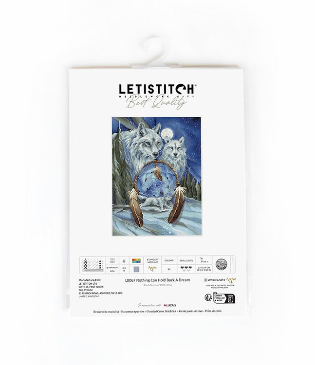 Набор для вышивания «Nothing Can Hold Back A Dream (Ничто не может удержать мечту)» — картинка 9