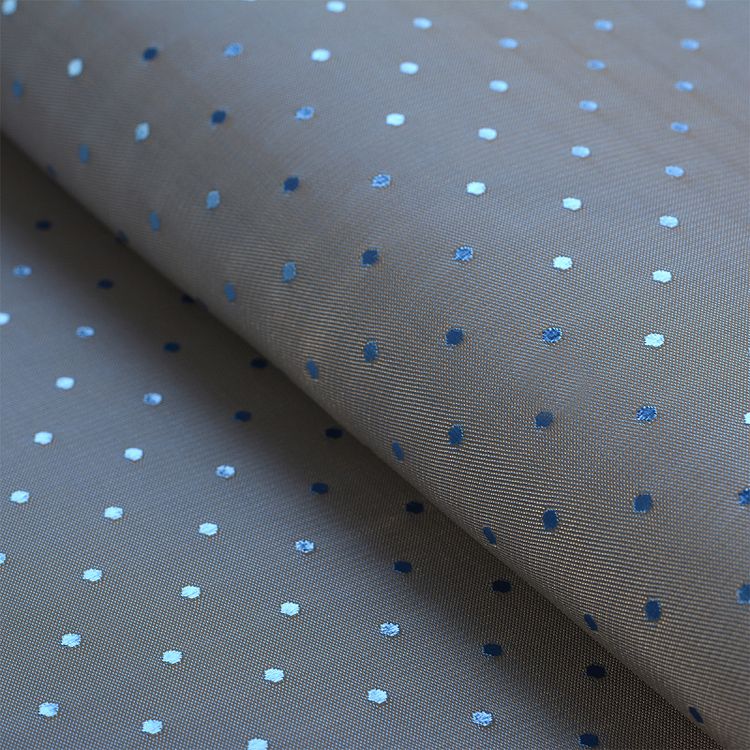 Ткань подкладочная Поливискоза нарезка, 10 м, ширина 145 см, 90 г/м², цвет: синий, IDEAL — картинка 2