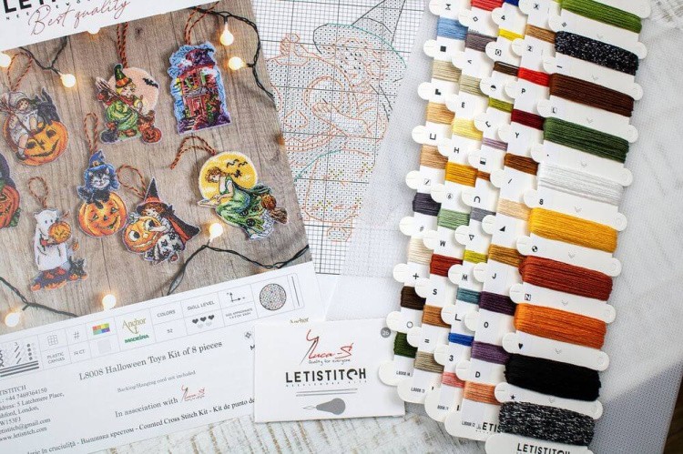 Набор для вышивания «Halloween Toys Kit» — картинка 6