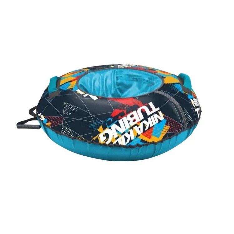 Детская зимняя ватрушка тюбинг для катания 85 см — картинка 5