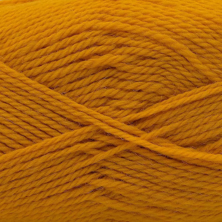 Пряжа Камтекс Аргентинская шерсть (104), желтый, 5 шт. по 100 г — картинка 2