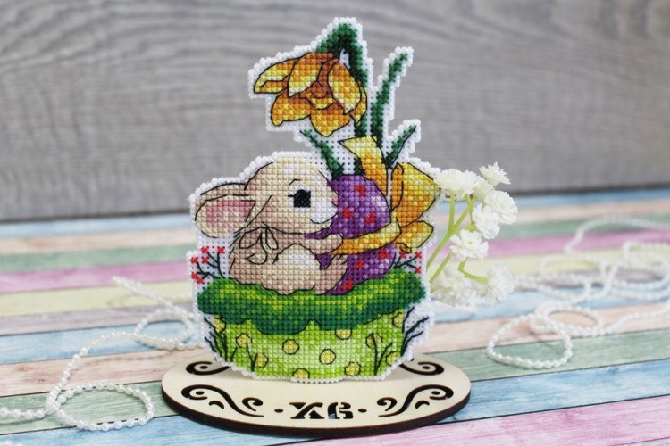 Набор для вышивания «Пушистый зайка» — картинка 3