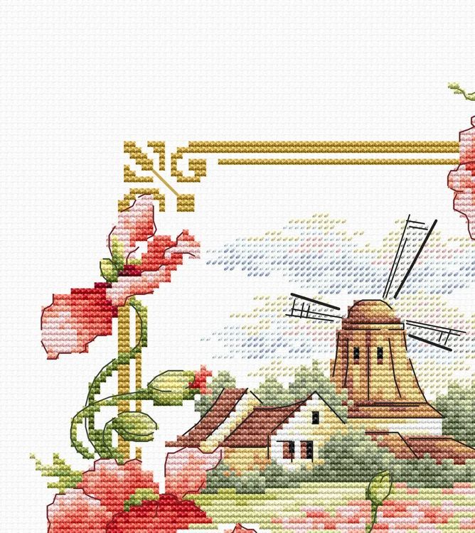 Набор для вышивания «Родные просторы. Маки» — картинка 8