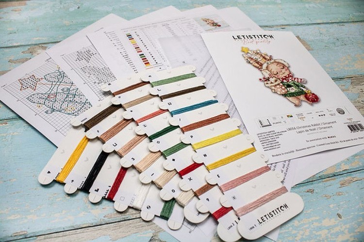 Набор для вышивания «Christmas Rabbit» — картинка 6